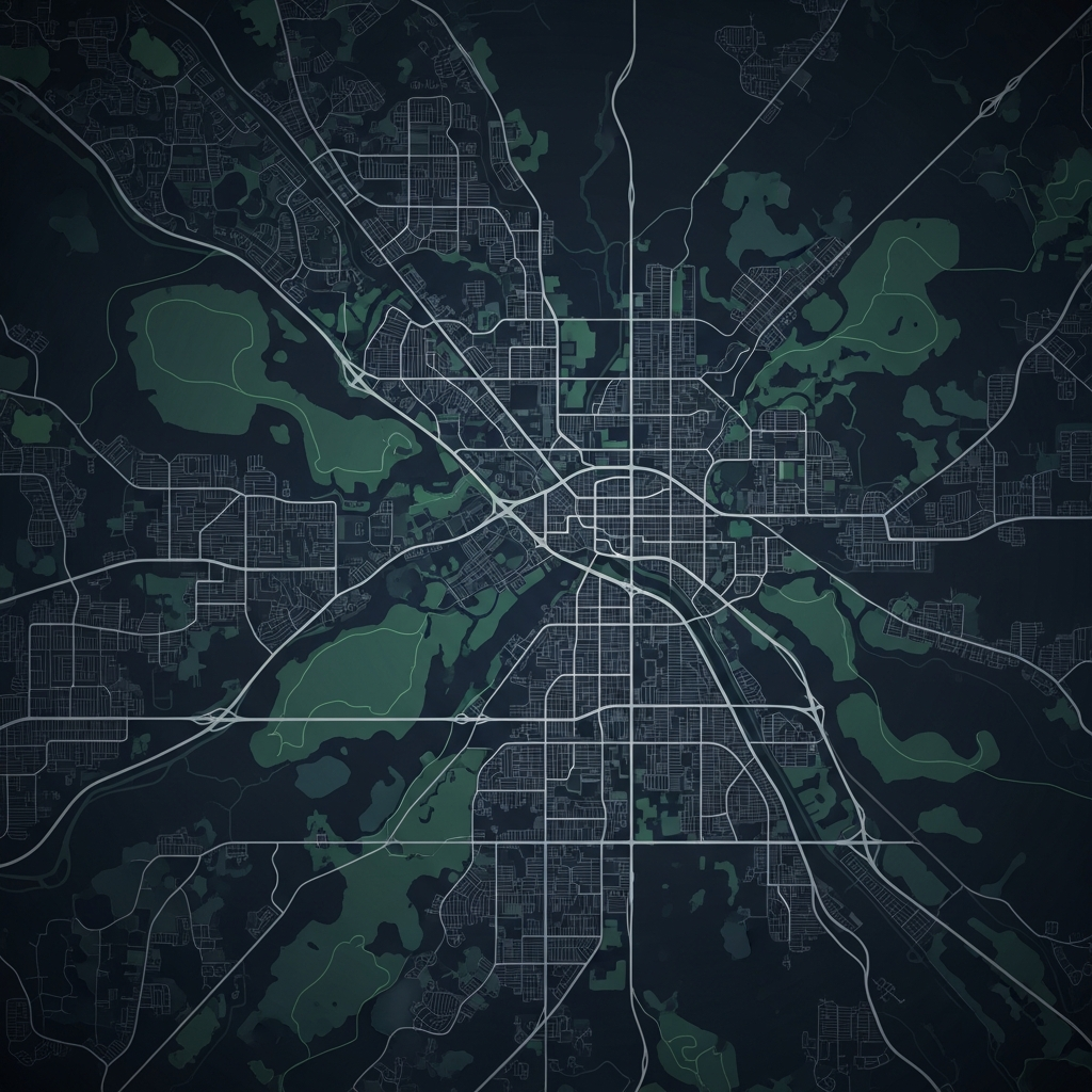 Map background